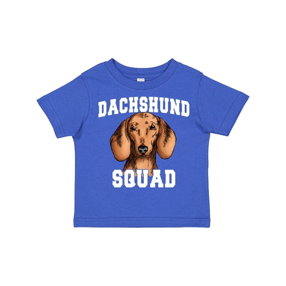 Inktastic Dog Dachshund Squad Boys or Girls Toddler T-Shirt