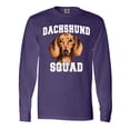 thumbnail image 1 of Inktastic Dog Dachshund Squad Long Sleeve T-Shirt, 1 of 5