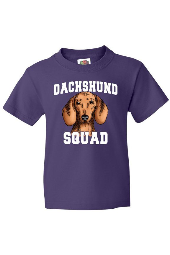 Dog Dachshund Squad Youth T-Shirt