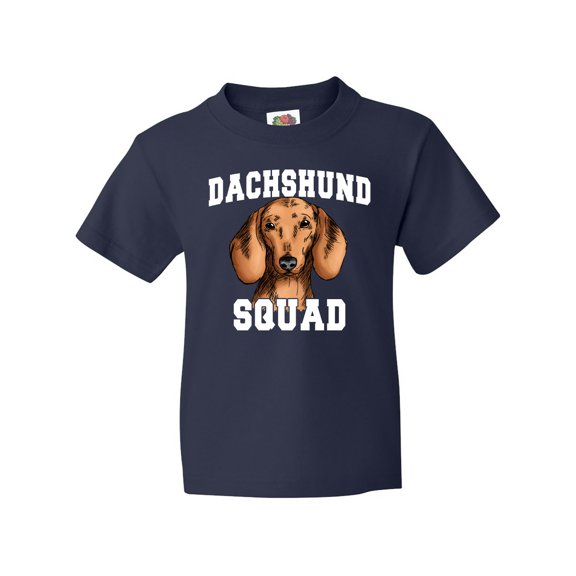 Inktastic Dog Dachshund Squad Youth T-Shirt