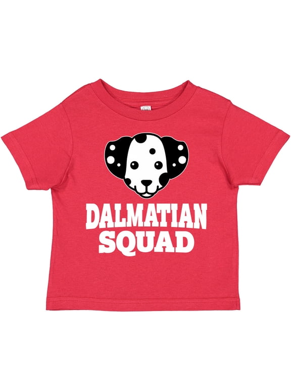 Dog Dalmation Squad Boys or Girls Toddler T-Shirt