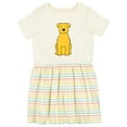 thumbnail image 1 of Inktastic Dog Girls Toddler Dress, 1 of 5