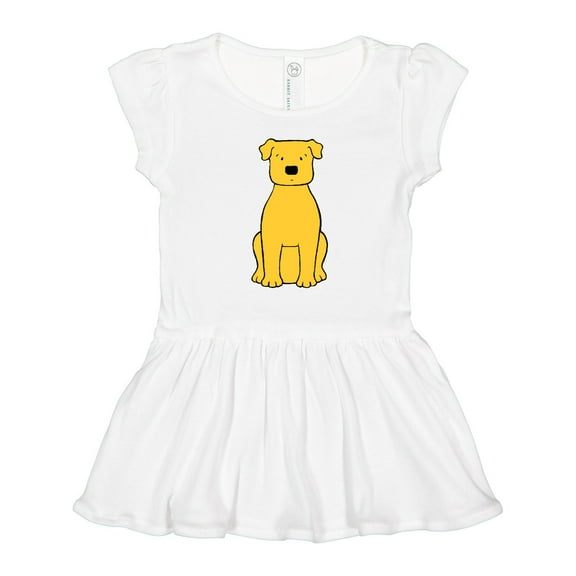 Inktastic Dog Girls Toddler Dress