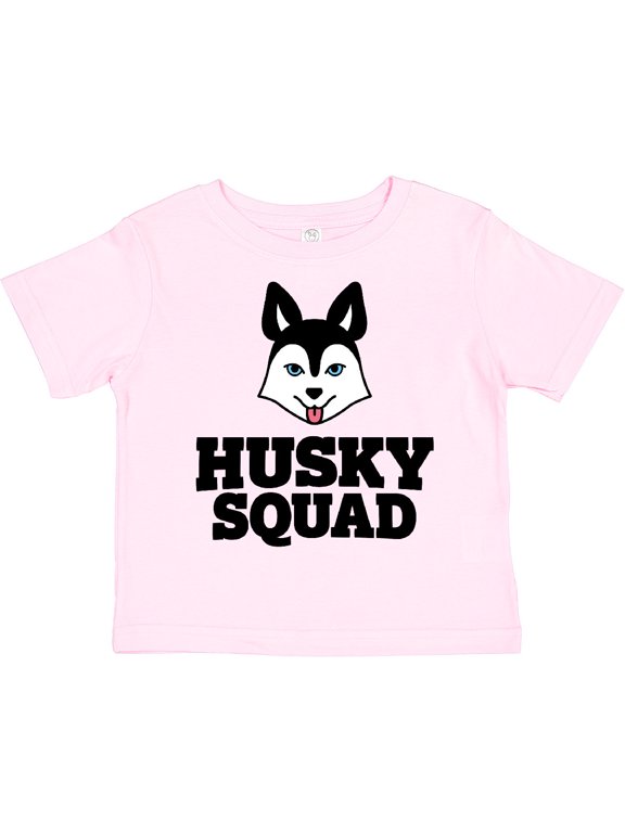 Dog Husky Squad Boys or Girls Toddler T-Shirt