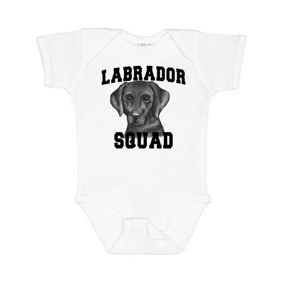 Inktastic Dog Labrador Squad Boys or Girls Baby Bodysuit