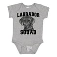 thumbnail image 1 of Inktastic Dog Labrador Squad Boys or Girls Baby Bodysuit, 1 of 5