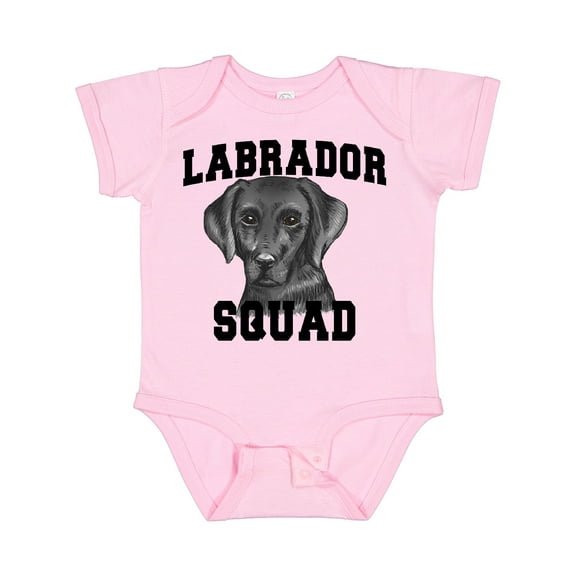 Inktastic Dog Labrador Squad Boys or Girls Baby Bodysuit
