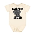 thumbnail image 1 of Inktastic Dog Labrador Squad Boys or Girls Baby Bodysuit, 1 of 5