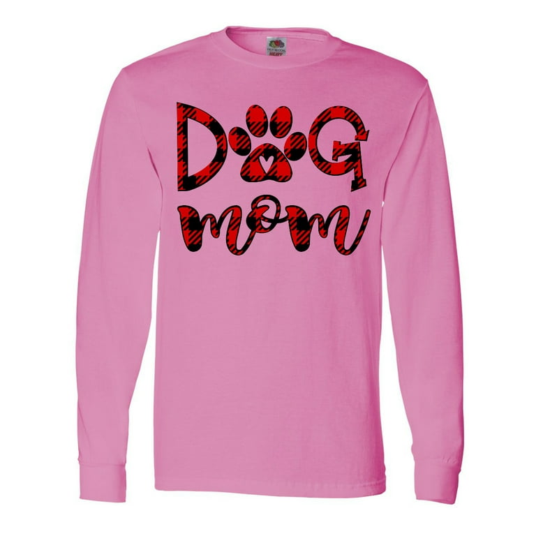 Buffalo Plaid Dog Paw Print Love T-Shirt Buffalo Plaid Dog Paw Print Love T-Shirt