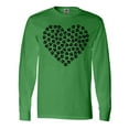 thumbnail image 1 of Inktastic Dog Paws, Puppy Paws, Animal Paws, Heart, Pet Long Sleeve T-Shirt, 1 of 5