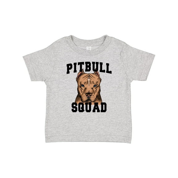 Inktastic Dog Pitbull Squad Boys or Girls Baby T-Shirt