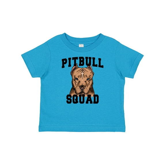 Inktastic Dog Pitbull Squad Boys or Girls Baby T-Shirt