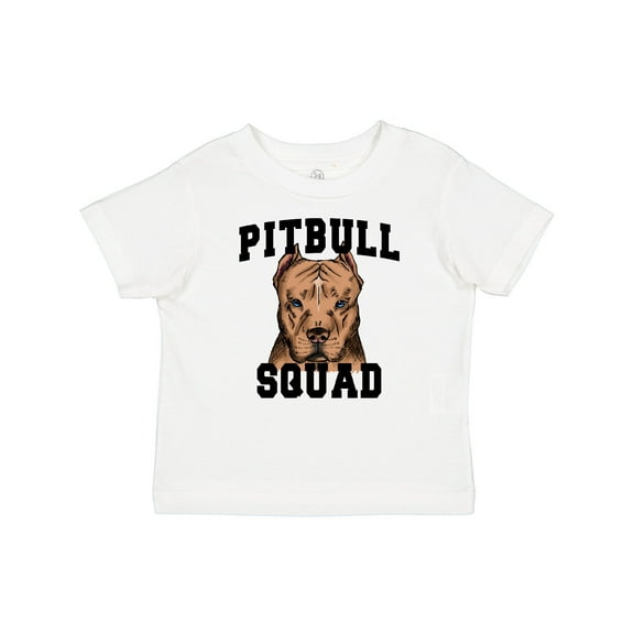Inktastic Dog Pitbull Squad Boys or Girls Baby T-Shirt