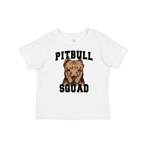 Inktastic Dog Pitbull Squad Boys or Girls Baby T-Shirt