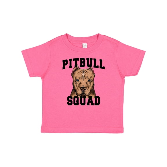 Inktastic Dog Pitbull Squad Boys or Girls Baby T-Shirt