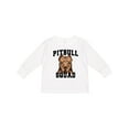thumbnail image 1 of Inktastic Dog Pitbull Squad Boys or Girls Long Sleeve Toddler T-Shirt, 1 of 5