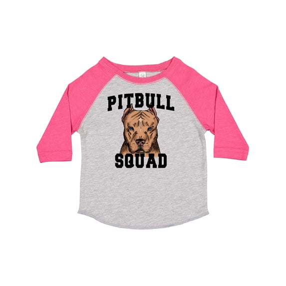 Inktastic Dog Pitbull Squad Boys or Girls Toddler T-Shirt