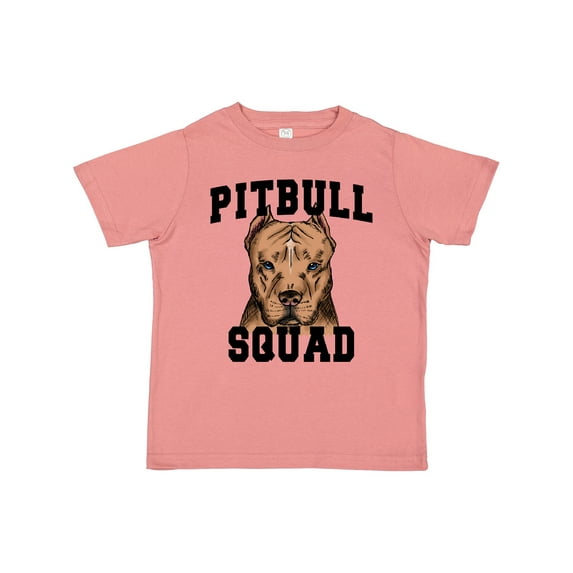 Inktastic Dog Pitbull Squad Boys or Girls Toddler T-Shirt