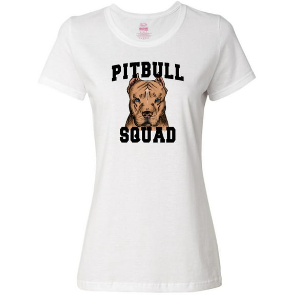 Inktastic Dog Pitbull Squad Women's T-Shirt