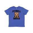 thumbnail image 1 of Inktastic Dog Pitbull Squad Youth T-Shirt, 1 of 5