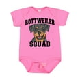 thumbnail image 1 of Inktastic Dog Rottweiler Squad Boys or Girls Baby Bodysuit, 1 of 5