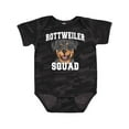 thumbnail image 1 of Inktastic Dog Rottweiler Squad Boys or Girls Baby Bodysuit, 1 of 5