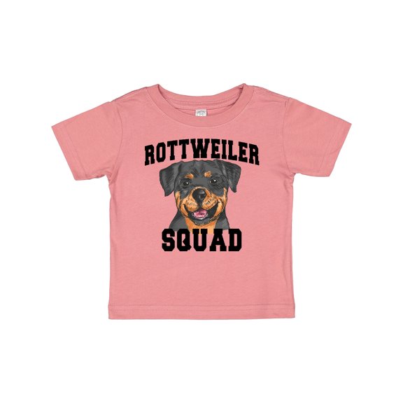 Inktastic Dog Rottweiler Squad Boys or Girls Baby T-Shirt