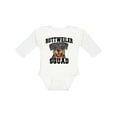 thumbnail image 1 of Inktastic Dog Rottweiler Squad Boys or Girls Long Sleeve Baby Bodysuit, 1 of 5