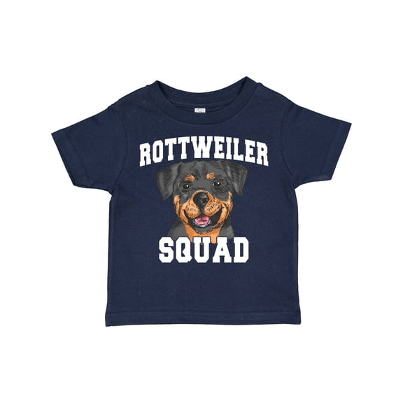 Inktastic Dog Rottweiler Squad Boys or Girls Toddler T-Shirt