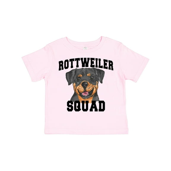 Inktastic Dog Rottweiler Squad Boys or Girls Toddler T-Shirt