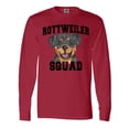 thumbnail image 1 of Inktastic Dog Rottweiler Squad Long Sleeve T-Shirt, 1 of 5