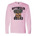 thumbnail image 1 of Inktastic Dog Rottweiler Squad Long Sleeve T-Shirt, 1 of 5