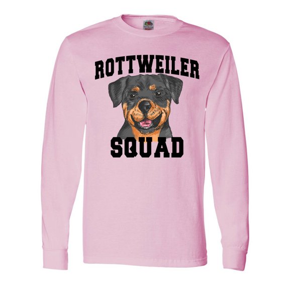 Inktastic Dog Rottweiler Squad Long Sleeve T-Shirt