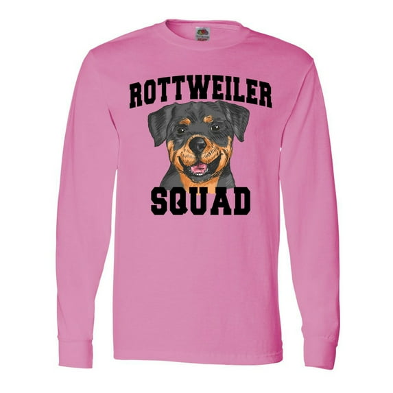Inktastic Dog Rottweiler Squad Long Sleeve T-Shirt
