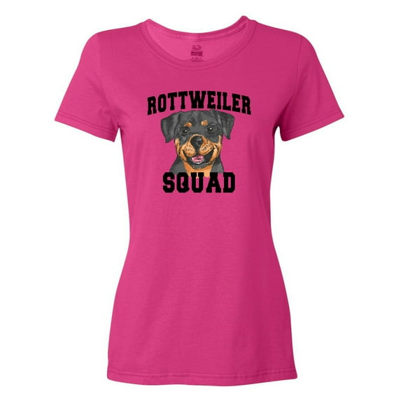 Inktastic Dog Rottweiler Squad Women's T-Shirt