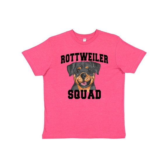 Inktastic Dog Rottweiler Squad Youth T-Shirt