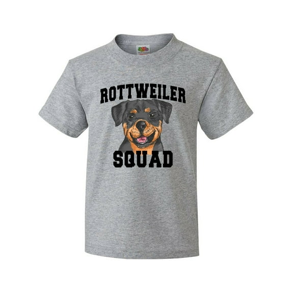 Inktastic Dog Rottweiler Squad Youth T-Shirt