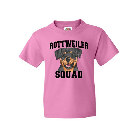 Inktastic Dog Rottweiler Squad Youth T-Shirt