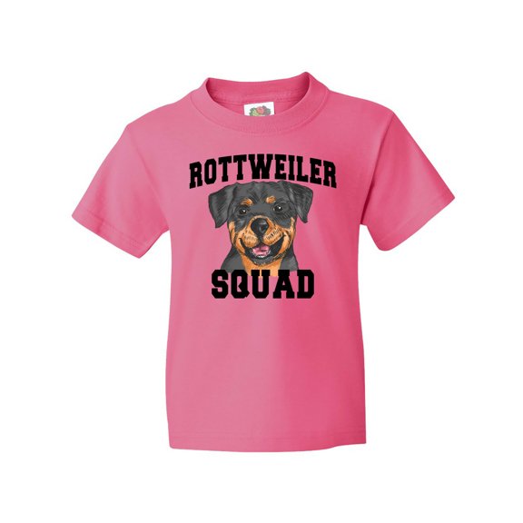 Inktastic Dog Rottweiler Squad Youth T-Shirt