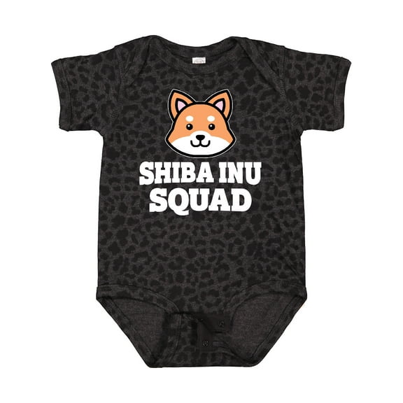 Inktastic Dog Shiba Inu Squad Boys or Girls Baby Bodysuit