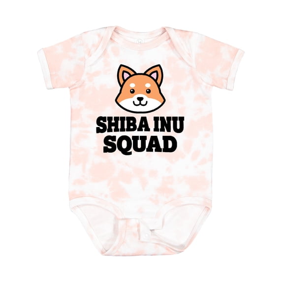 Inktastic Dog Shiba Inu Squad Boys or Girls Baby Bodysuit
