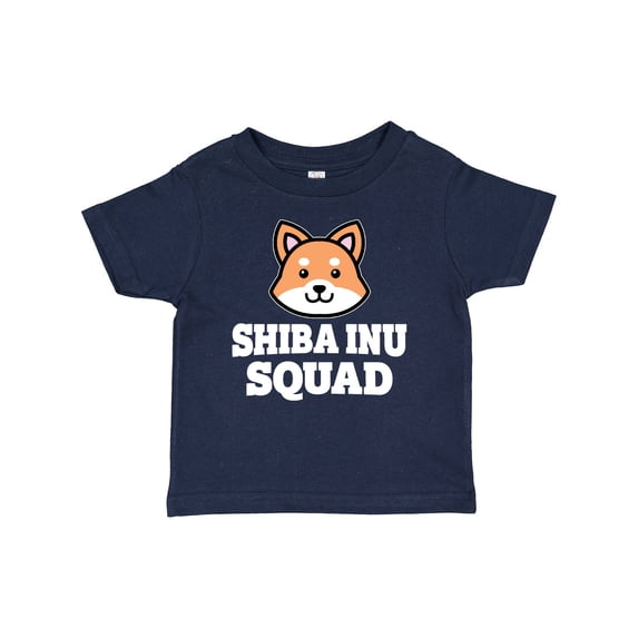 Inktastic Dog Shiba Inu Squad Boys or Girls Baby T-Shirt