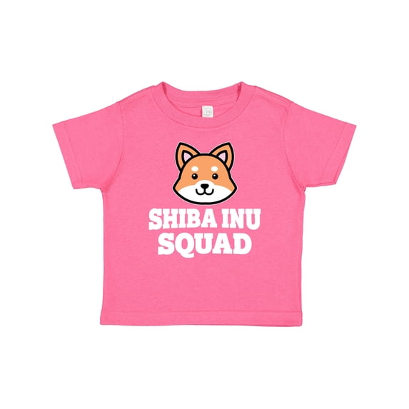 Inktastic Dog Shiba Inu Squad Boys or Girls Baby T-Shirt