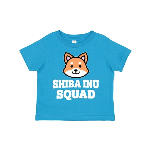 Inktastic Dog Shiba Inu Squad Boys or Girls Toddler T-Shirt