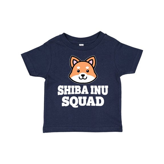 Inktastic Dog Shiba Inu Squad Boys or Girls Toddler T-Shirt