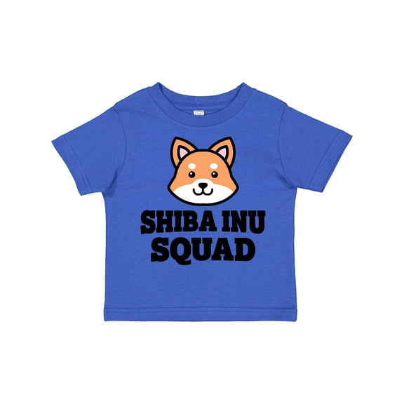 Inktastic Dog Shiba Inu Squad Boys or Girls Toddler T-Shirt