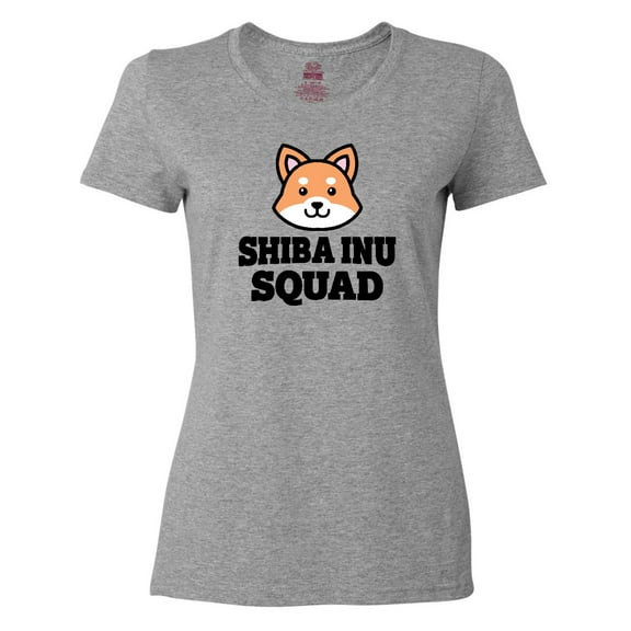 Inktastic Dog Shiba Inu Squad Women's T-Shirt
