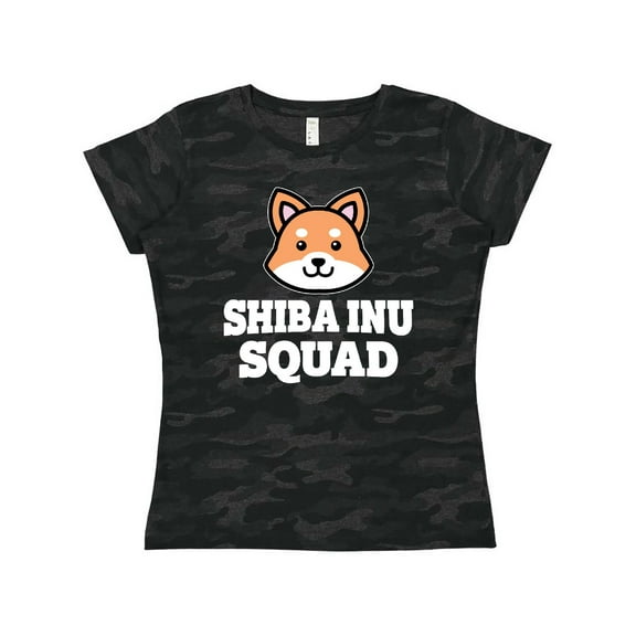 Inktastic Dog Shiba Inu Squad Women's T-Shirt