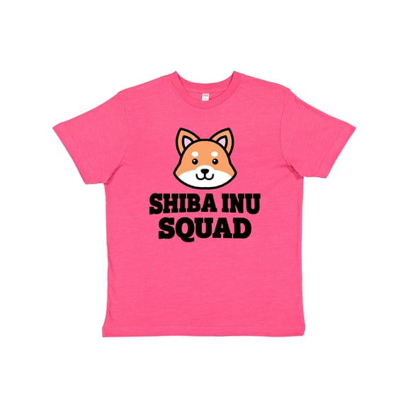 Inktastic Dog Shiba Inu Squad Youth T-Shirt