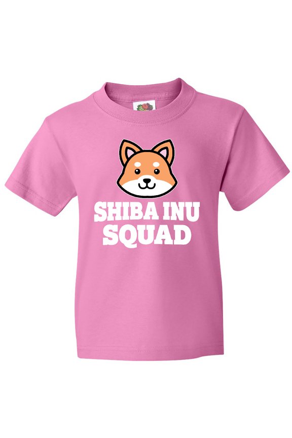 Dog Shiba Inu Squad Youth T-Shirt